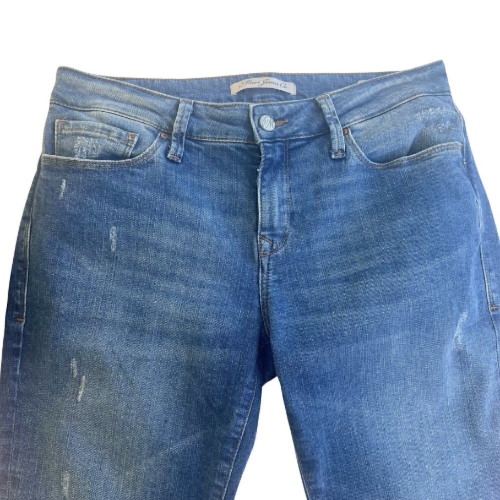 MAVI Kerry Straight Leg Fringe Hem Jeans Size 28 - Picture 3 of 14